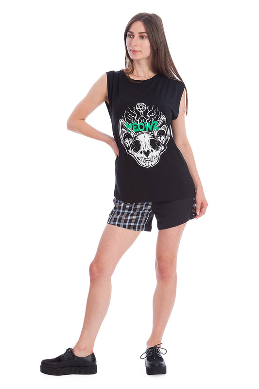 Banned Alternative Shadow Check Shorts