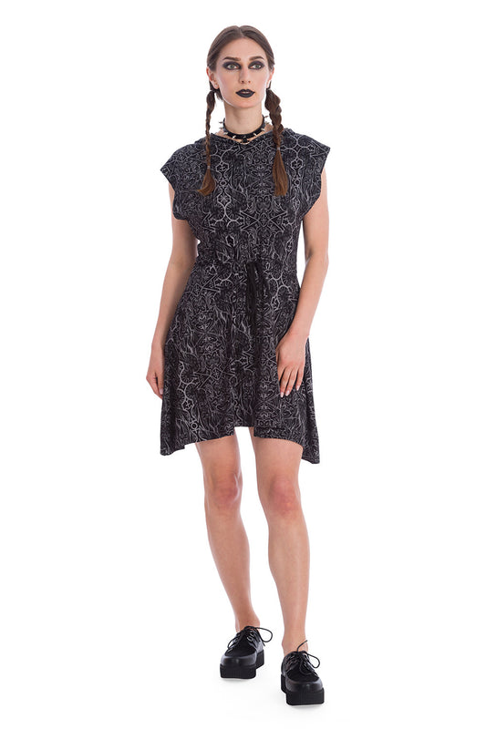 Banned Alternative Esoteric Hood Dress