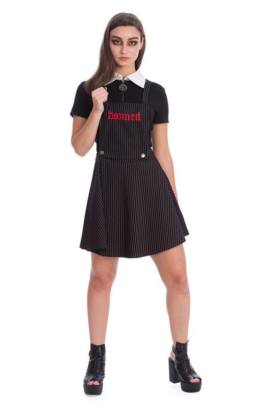 Banned Alternative End of Time Pinafore Skirt