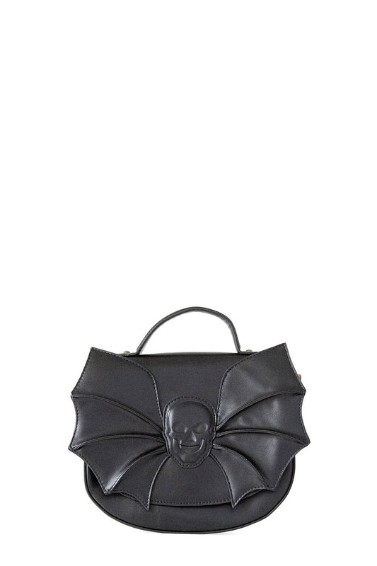 Banned Alternative Silent Creature Skull Wing Shoulder Bag