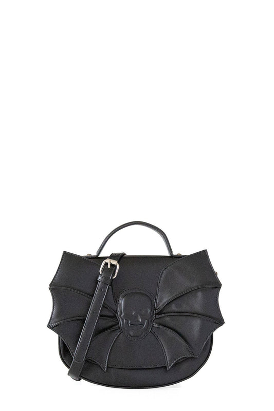 Banned Alternative Silent Creature Skull Wing Shoulder Bag