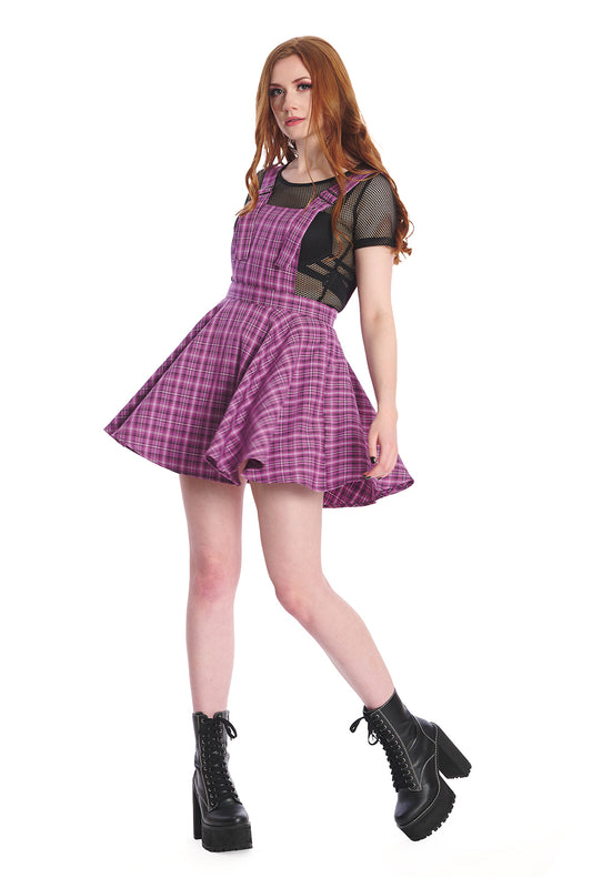Banned Alternative Don't Settle Check Pinafore