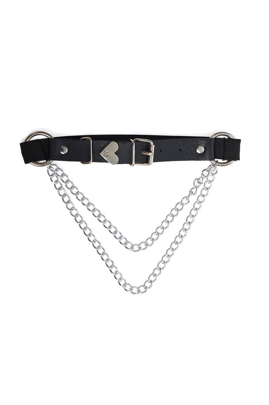 Banned Alternative LILIN CHAIN LEG GARTER