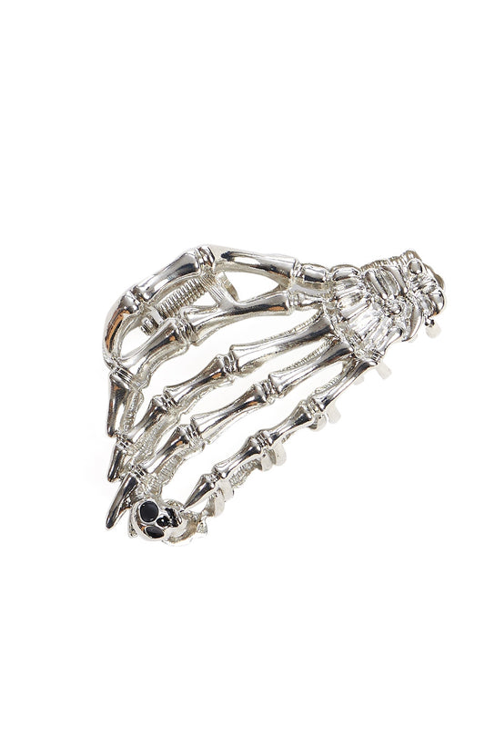 Banned Alternative SKELETON HANDS HAIR CLAW