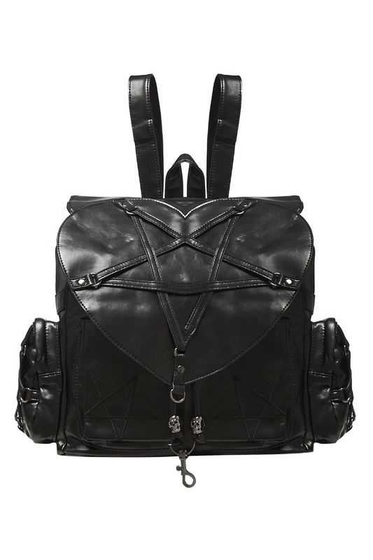 Banned Alternative Jamie Pentagram Backpack
