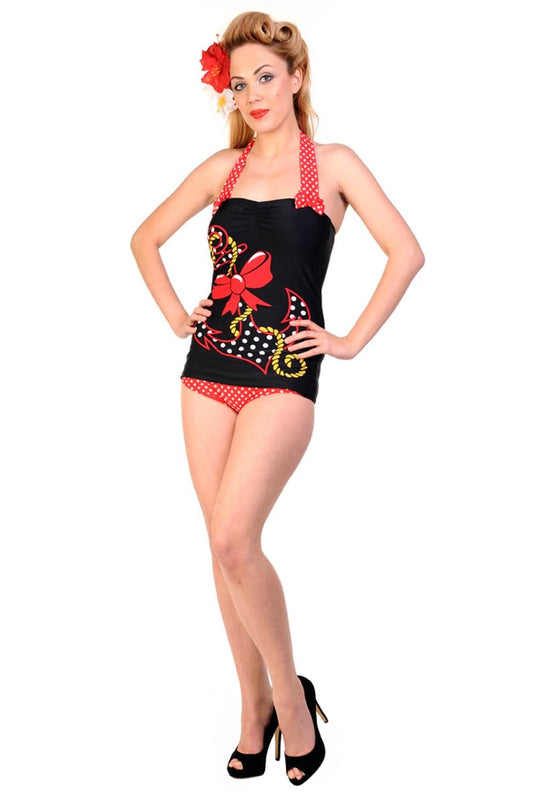 Banned Alternative Big Anchor Swimsuit