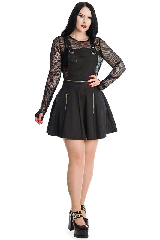 Banned Alternative Elysium Zip Pinafore Dress