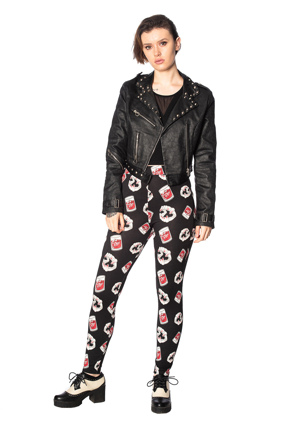 Banned Alternative Glampire Leggings