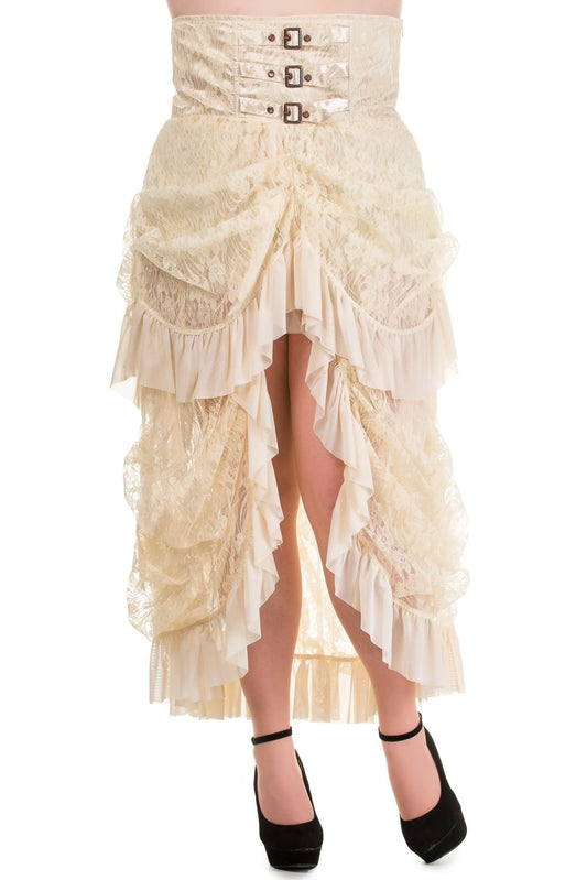 Banned Alternative Plus Size Lace Victorian Skirt Plus Size